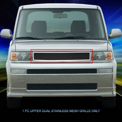 03-07 Scion XB Stainless Steel Black Dual Mesh Grille Upper Grill Insert Fedar - Изображение 1 из 4