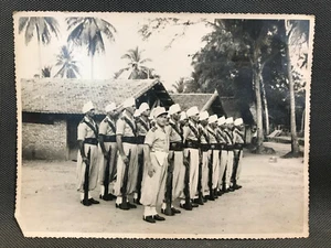 Ancienne grande photo argentique n&b militaires colonies Afrique maghreb 5e RSM - Picture 1 of 6