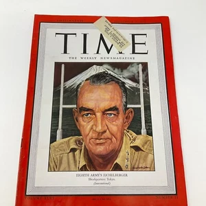 TIME MAGAZINE - SEPTEMBER 10, 1945 - 8TH ARMYS ROBERT EICHELBERGER - Imagen 1 de 7