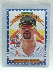 Nicholas Castellanos 2019 Donruss Baseball - #8 Independence Day Detroit Tigers - Bild 1 von 2