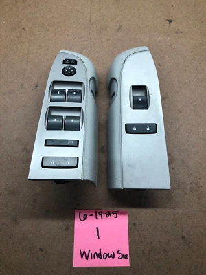 ПАРА главных выключателей стеклоподъемников для левого и правого водителя для Chevrolet Silverado Tahoe 2007-2014 годов выпуска - Изображение 1 из 4