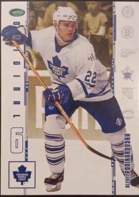 2003 - 2004 Parkhurst Alexei Ponikarovsky Original Six Maple Leafs #20 Hockey - Image 1 of 2