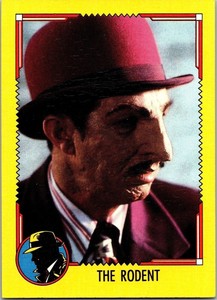 1990 The Rodent 14 Topps Calling Dick Tracy Trading Card TC CC