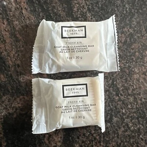 Goat Milk Bath Bar by Beekman 1802 - All Natural Ingredients. Fresh Air. 2x 1 oz - Picture 1 of 2
