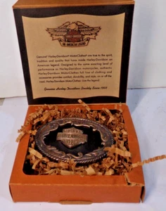Vintage? HARLEY DAVIDSON Womens Belt Buckle New in Box BKL-JESSICA 9661-02VW - Picture 1 of 7