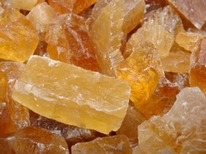 1000 quilates de citrino natural calcita áspera + una gema facetada GRATIS - Imagen 1 de 7