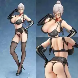 Sexy Anime Prison Guard School Teacher Figure Shiraki Meiko 1/4 41cml - Picture 1 of 10