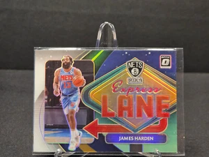 2020-21 Donruss Optic JAMES HARDEN EXPRESS LANE SILVER PRIZM #25 Brooklyn Nets - Foto 1 di 1