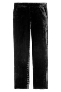 J.CREW Size 00 Pull-on easy pant in velvet BLACK Style H2684 $98 - Picture 1 of 9