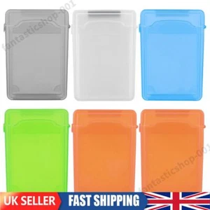 3.5 Inch IDE SATA HDD Hard Drive Disk Storage Box Plastic HDD Caddy Case - Afbeelding 1 van 27