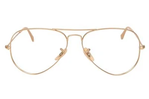 Ray-Ban RB3025 Classic Pilotenbrille matt gold/beige 58-14 nur Gestell - Bild 1 von 4