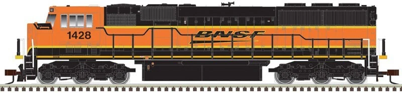 Atlas # 40005204   EMD SD60M with Ditch Lights BNSF # 1433  N Scale - Image 1 of 1