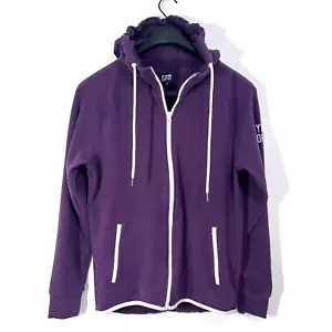 GYM + COFFEE Chill Zip Hoodie Damen XL Lila Langarm Super Weich Freizeit - Bild 1 von 9