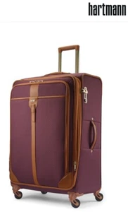 HARTMANN LUXE 11 BURGUNDY 27" LONG JOURNEY SPINNER EXPANDABLE SUITCASE NEW - Picture 1 of 8