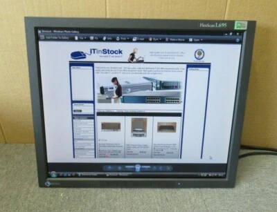 Eizo FlexScan L695 0FTD0475 18.1" LCD TFT Monitor Black VGA DVI No Stand - Image 1 of 4