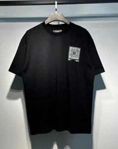 Amiri Retro Men's Short Sleeved Shirt T-Shirt Black Size XL - Picture 1 of 3
