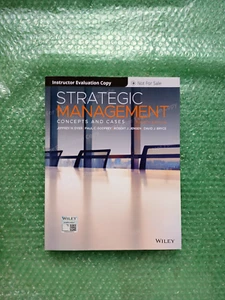 Strategic Management : Concepts and Cases by Robert J. Jensen, Paul C.... - Picture 1 of 2