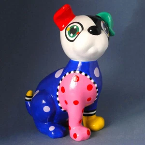 Jacky Zegers Dog Bulldog Jerra Mini Pop Art Signed Sculpture Figure 20465 - Picture 1 of 6