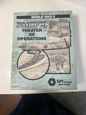 SPI War Games World War II - Pacific Theater of Operations Box VG+/EX - Image 1 of 4