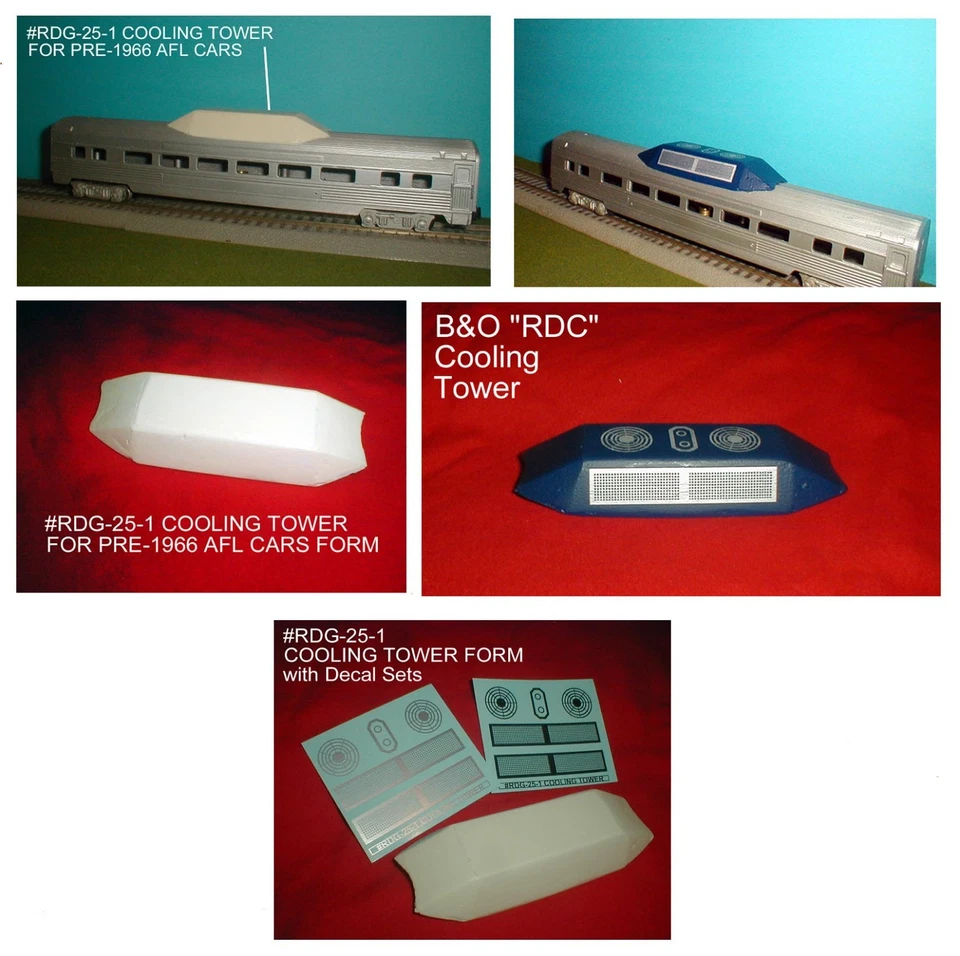 AMERICAN FLYER -RDC Cooling Tower Kit - Image 1 of 1