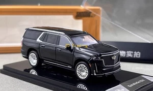 ZD Shadow 1:64 Negro Escalade Tamaño Completo SUV ESV Modelo Diecast Metal Car BN - Imagen 1 de 10