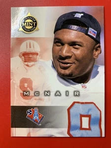 1998 Pinnacle Mint Steve McNair #85 Tennessee Oilers - Picture 1 of 2