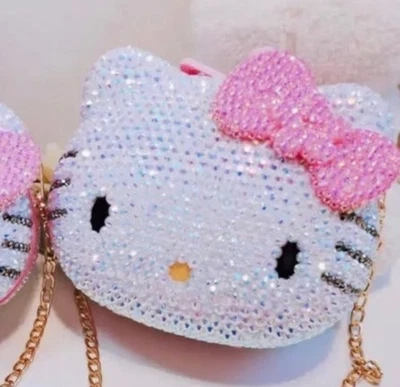 Hello Kitty Crystal Rhinestones Shoulder Bag - Image 1 of 4