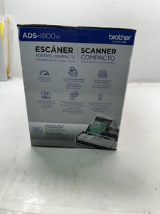 Brother ADS-1800W Wireless Compact Portable Scanner Brand New Sealed (45801) - Afbeelding 1 van 4