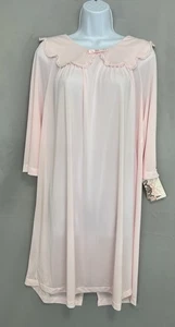 Vintage Shadowline Hospital Gown Sz Small Pink NWT Y2K - Picture 1 of 11