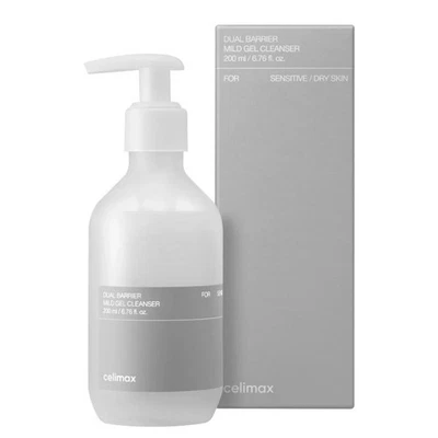 Celimax Dual Barrier Gentle Cleansing Gel für empfindliche Haut, 200 ml