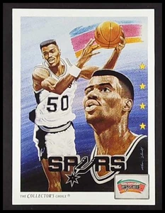 1991-92 Upper Deck Team Checklist David Robinson #94 San Antonio Spurs - Picture 1 of 10