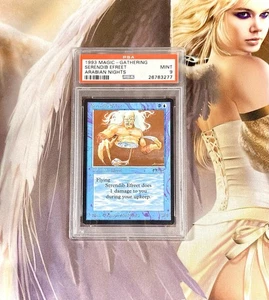 SERENDIB EFREET Magic The Gathering 1993 MTG Vintage ARABIAN NIGHTS Mint PSA 9 - Picture 1 of 7