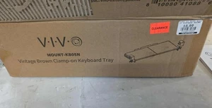 VIVO MOUNT-KB05N Große Clamp-on Computer Tastatur & Maus unter Schreibtisch Schieberegler Tablett - Bild 1 von 5