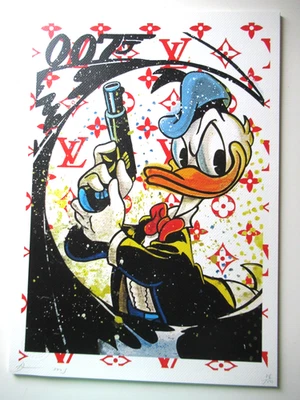 DEATH NYC (1979) SIEBDRUCK VON 2023 ORIGINAL HAND SIGNIERT, NUMMERIERT 32x45cm - Bild 1 von 4