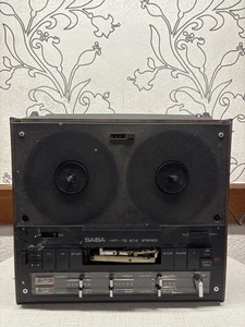 Saba TG 674 H Vintage grabadora máquina de cinta HiFi estéreo defecto repuestos - Imagen 1 de 7