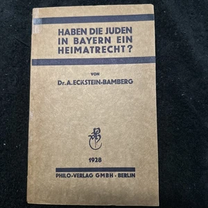 1928 A Jewish PIGHT. So viele Missverständnisse über Menschen können entstehen - Bild 1 von 11