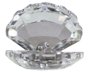 Swarovski Crystal Figurine, Shell Crystal Pearl, (191692) 1.2" No Box - Picture 1 of 1