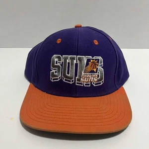 Phoenix Suns NBA Snapback Mütze Cap lila orange SUNDAY HOOPS Vintage - Bild 1 von 2
