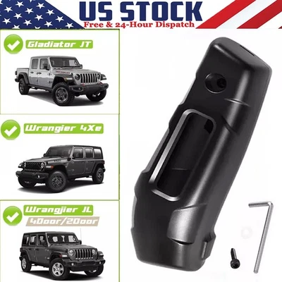 Varilla giratoria de extensión de señal de giro de auto para Jeep Gladiator Wrangler JL JT 2018-2024 Foto 1 de 4