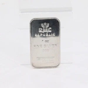 RMC REPUBLIC 1 OZ .999 SILVER (PZ1003618) - Picture 1 of 2