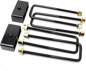 2" Rear Leveling Lift Kit Blocks for Chevy Silverado 1999-2022 GMC Sierra 1500 - Picture 1 of 7