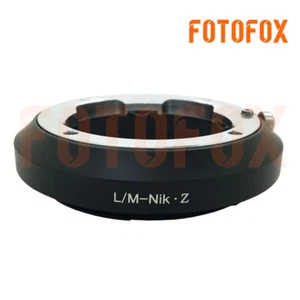 Adattatore FOTOFOX per obiettivo con montaggio VM Leica LM Zeiss M per fotocamera Nikon Z con attacco Z6 Z7 - Foto 1 di 4