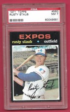 1971 TOPPS SEMI HI #560 Rusty STAUB EXPOS BEAUTIFUL PSA 7 NM