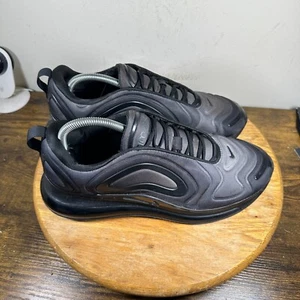 Nike Air Max 720 Total Eclipse Triple Black Shoes Men's Size 9.5 AO2924-004 - Picture 1 of 8