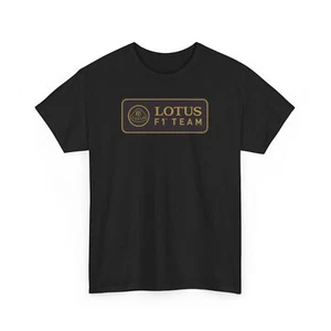 Vintage Formula One Lotus F1 Team T-Shirt, Andretti, Mansell Tee, Unisex Cotton - Picture 1 of 33