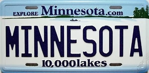 Imán de nevera novedoso con matrícula del estado de Minnesota - Imagen 1 de 1