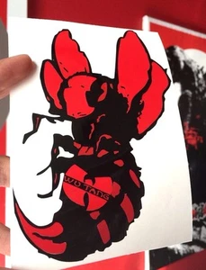 Wu Tang Killer Bee Sticker Decal ( Red ) Hip Hop, Rap, Urban, Street, Swarm. - Picture 1 of 1