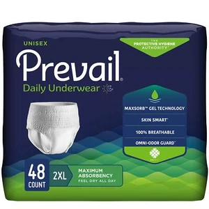 Prevail Daily Protective Underwear - Unisex Adult Incontinence Underwear - Di... - Picture 1 of 5