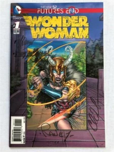 FUTURES END WONDER WOMAN #1 signiert RAGS MORALES CHARLES SOULE TOM RANEY NM COA - Bild 1 von 7