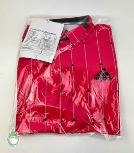 New with Tags Adidas Men's PGA Sample Golf Pink Polo Shirt Size: Small - Picture 1 of 10
